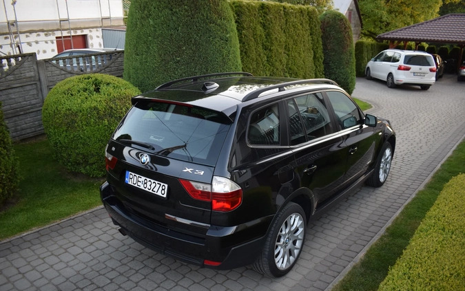 BMW X3 cena 35500 przebieg: 220000, rok produkcji 2009 z Dębica małe 704